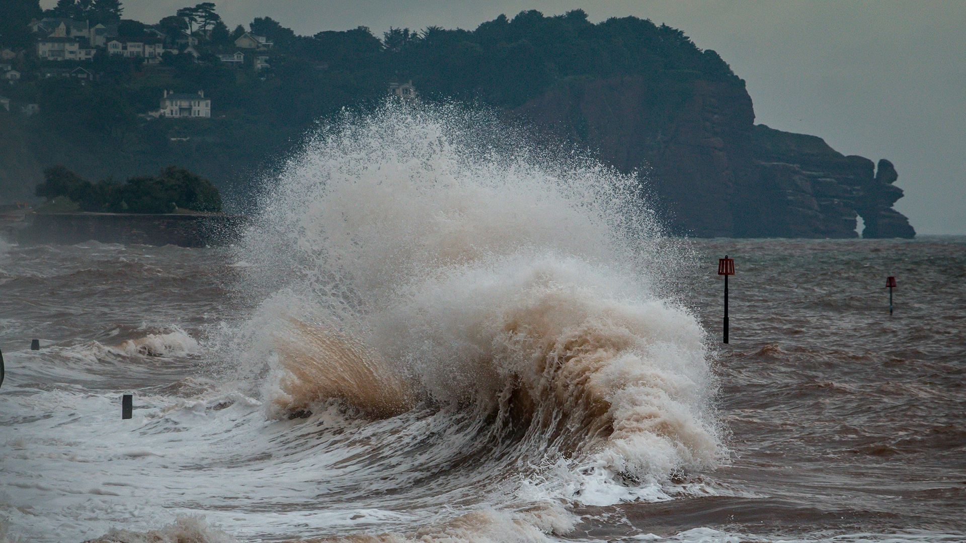 Stormy seas