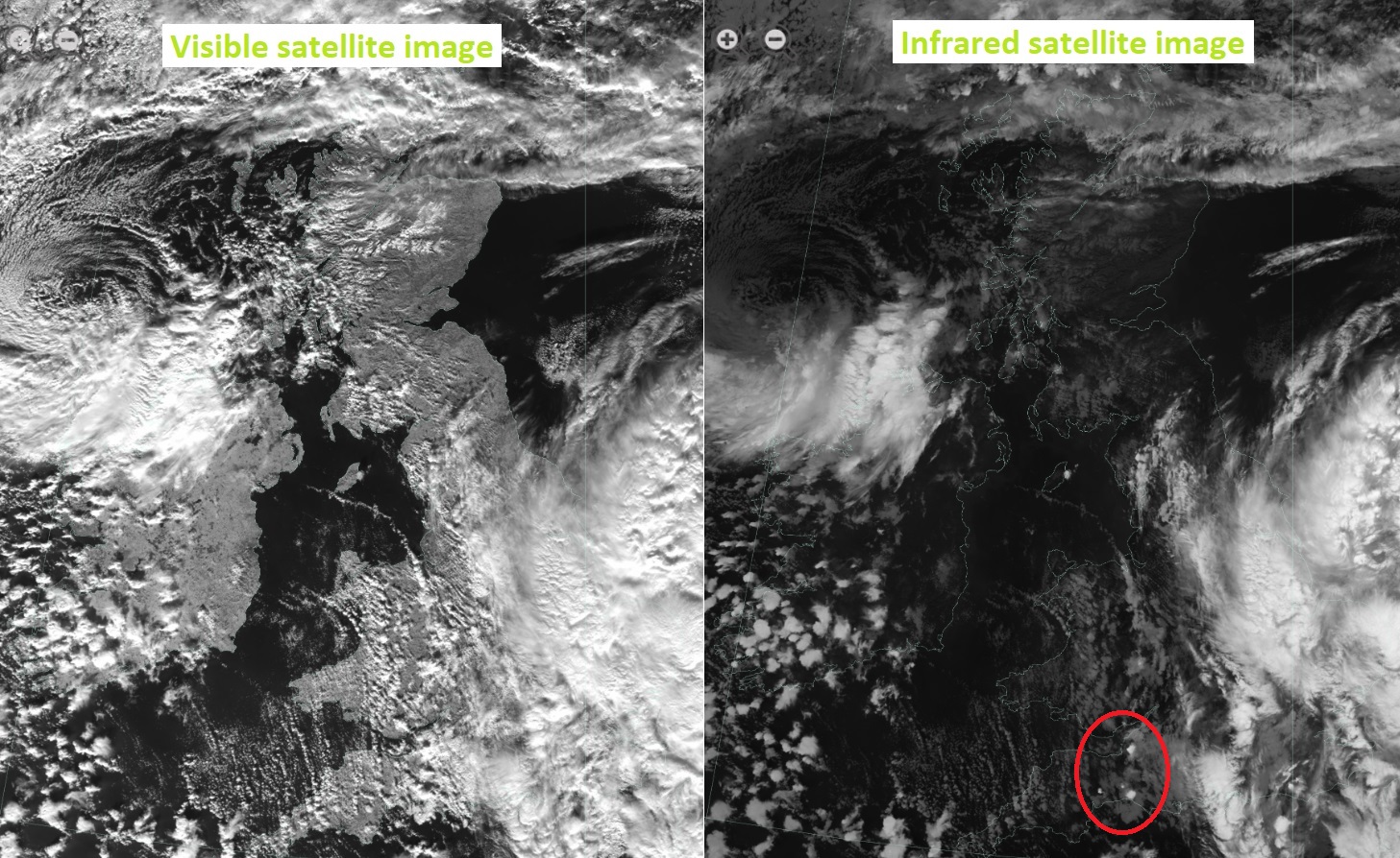 What do satellite pictures show? - Met Office