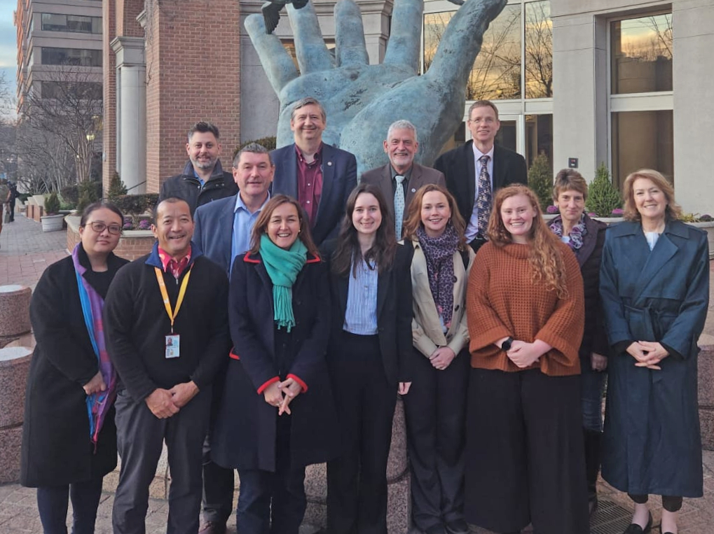 Met Office staff met with NOAA colleagues in Washington in February 2024