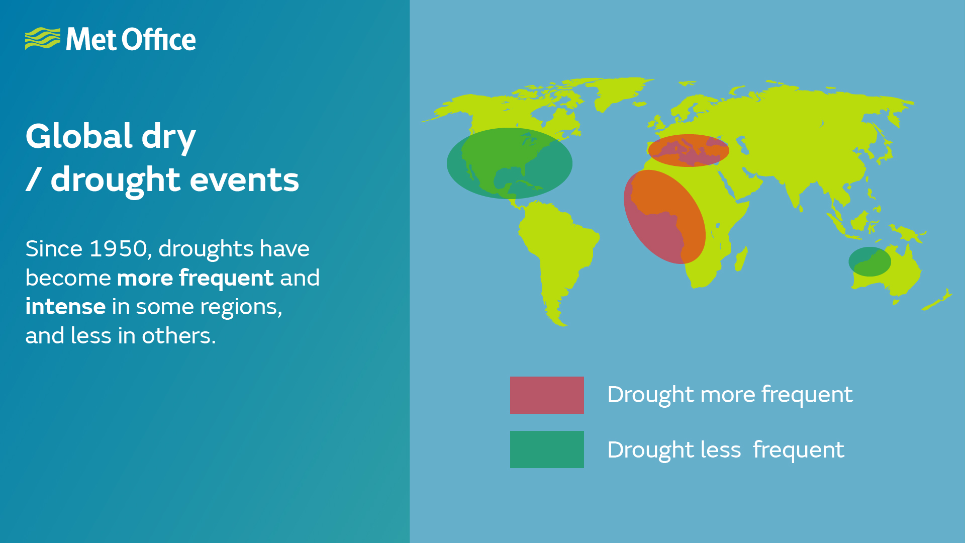 Global Extreme Events - Drought - Met Office